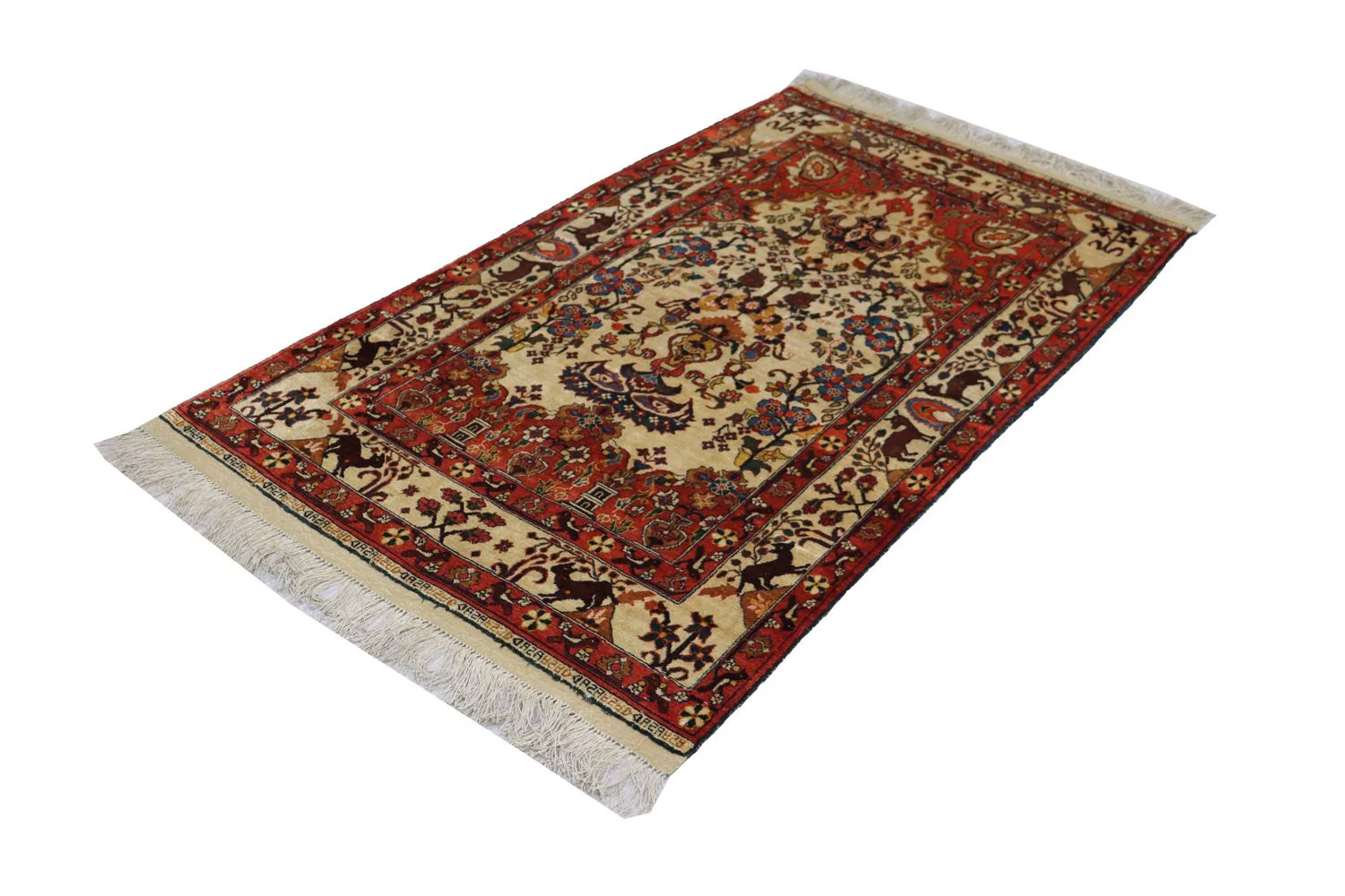 Afghan Teppich 197 x 113 cm - beige - Image 4