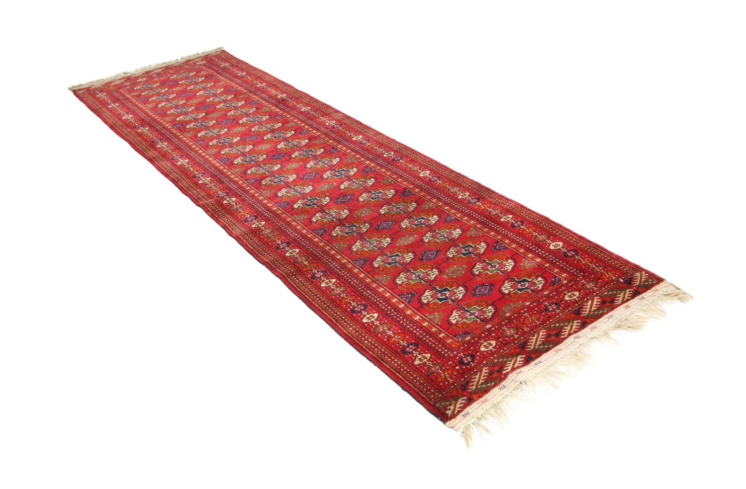 Afghan Teppich - Buchara 285 x 88 cm - rot - Image 2