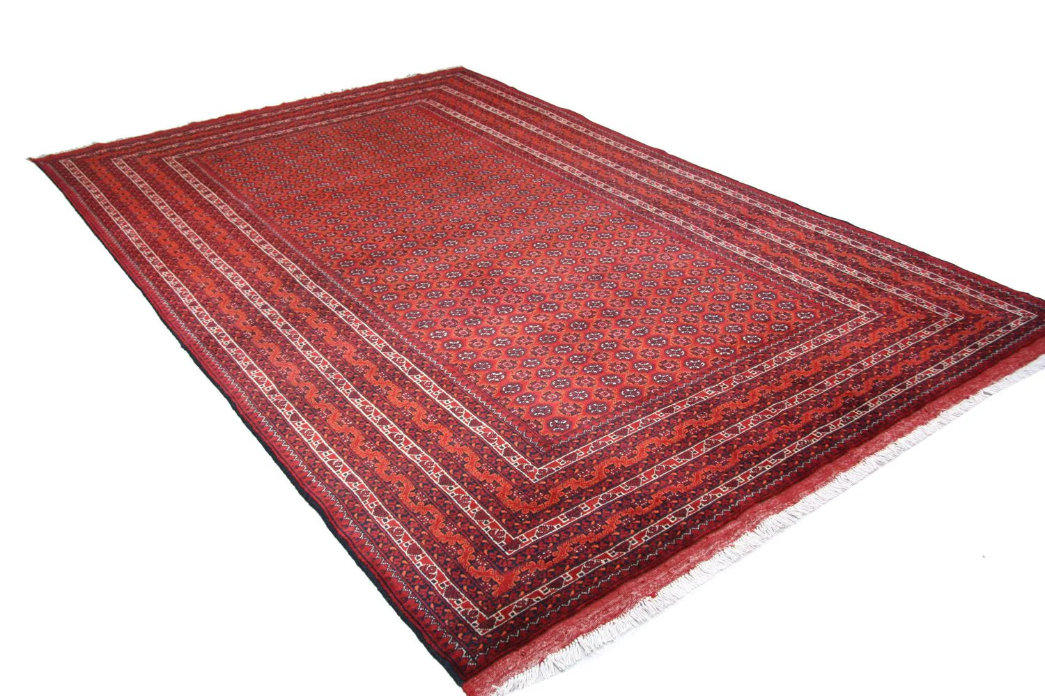 Afghan Teppich - Buchara 296 x 191 cm - rot - Image 3
