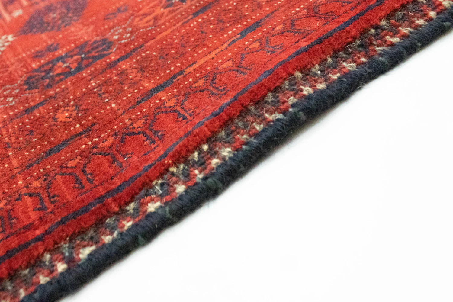 Afghan Teppich - Buchara 342 x 243 cm - dunkelrot - Image 3