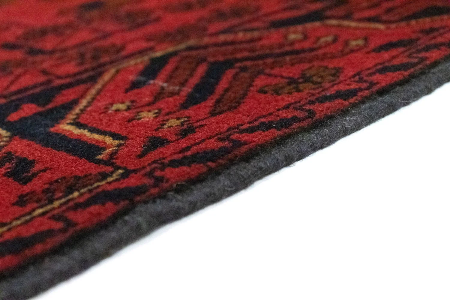 Afghan Teppich - Kunduz 189 x 75 cm - rot - Image 3