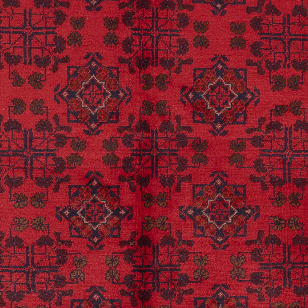 Afghan Teppich - Kunduz - 223 x 173 cm - rot - Image 2