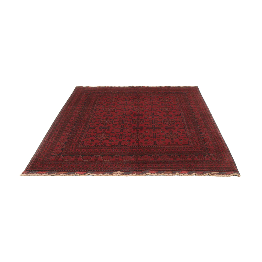 Afghan Teppich - Kunduz - 234 x 170 cm - rot - Image 6