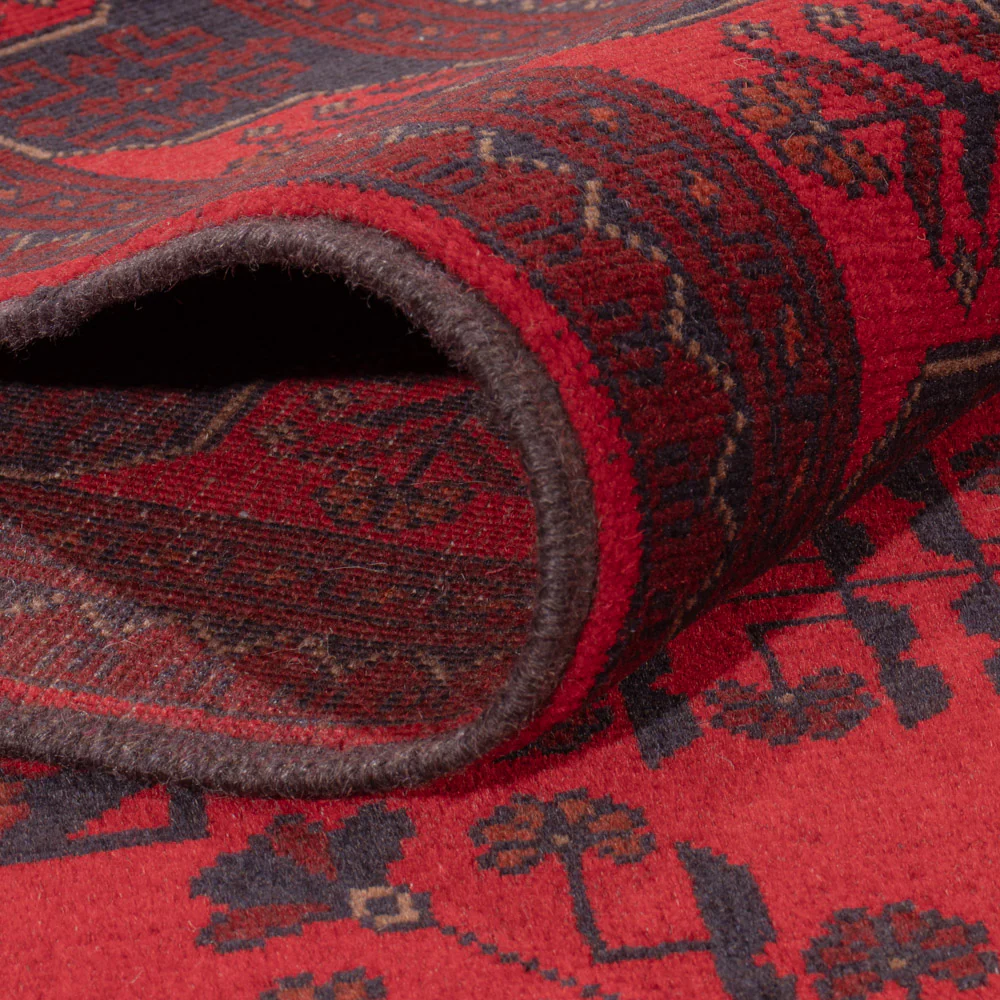 Afghan Teppich - Kunduz - 243 x 173 cm - rot - Image 5