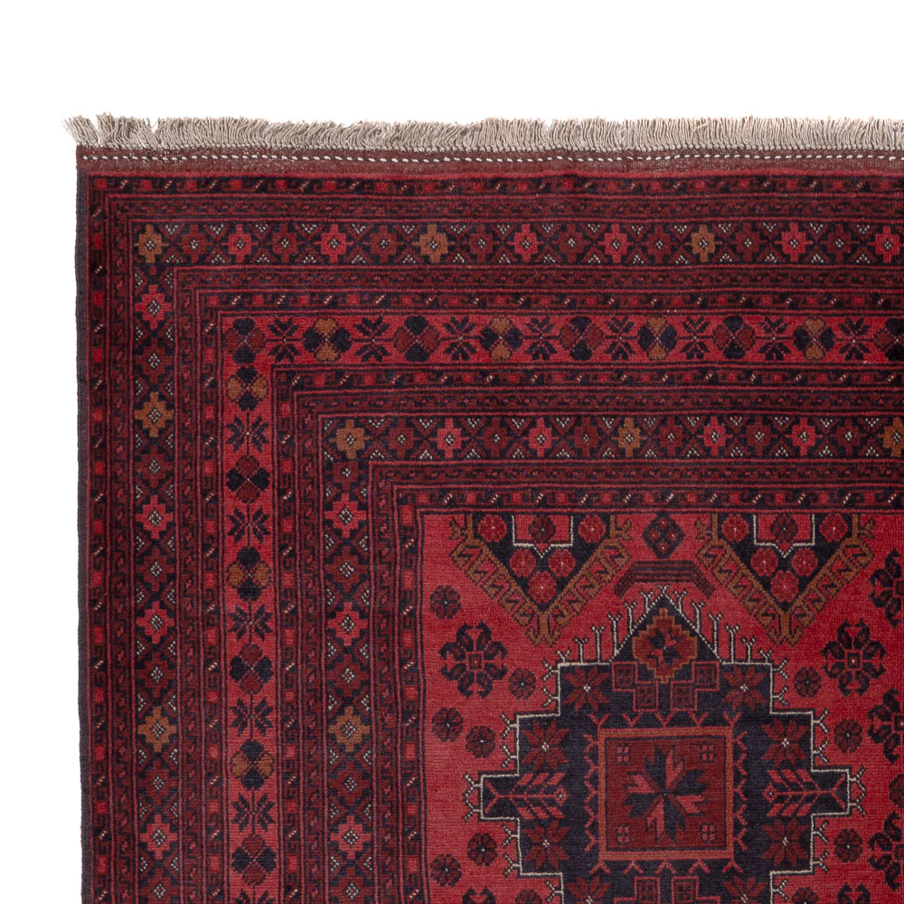 Afghan Teppich - Kunduz - 297 x 205 cm - rot - Image 3