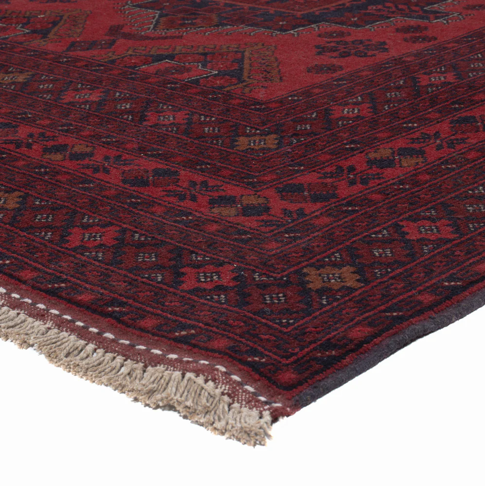 Afghan Teppich - Kunduz - 297 x 205 cm - rot - Image 4