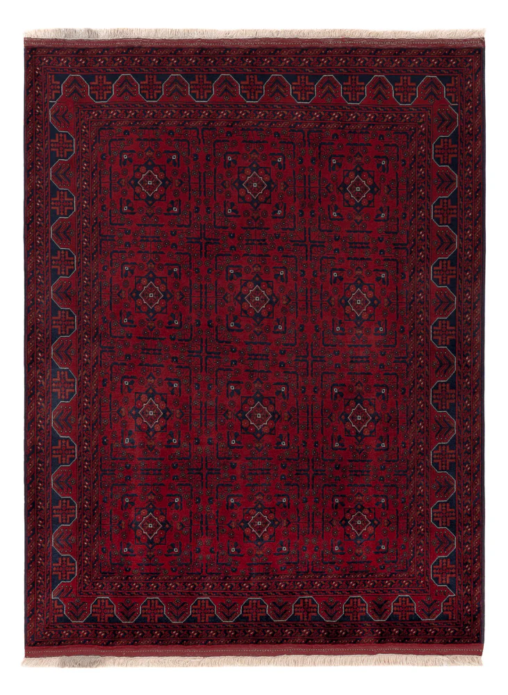 Afghan Teppich 197x153cm - Orientteppich