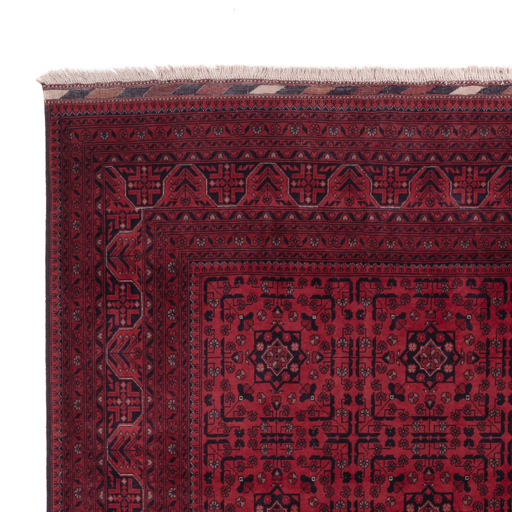 Afghan Teppich - Royal - 291 x 201 cm - dunkelrot - Image 3