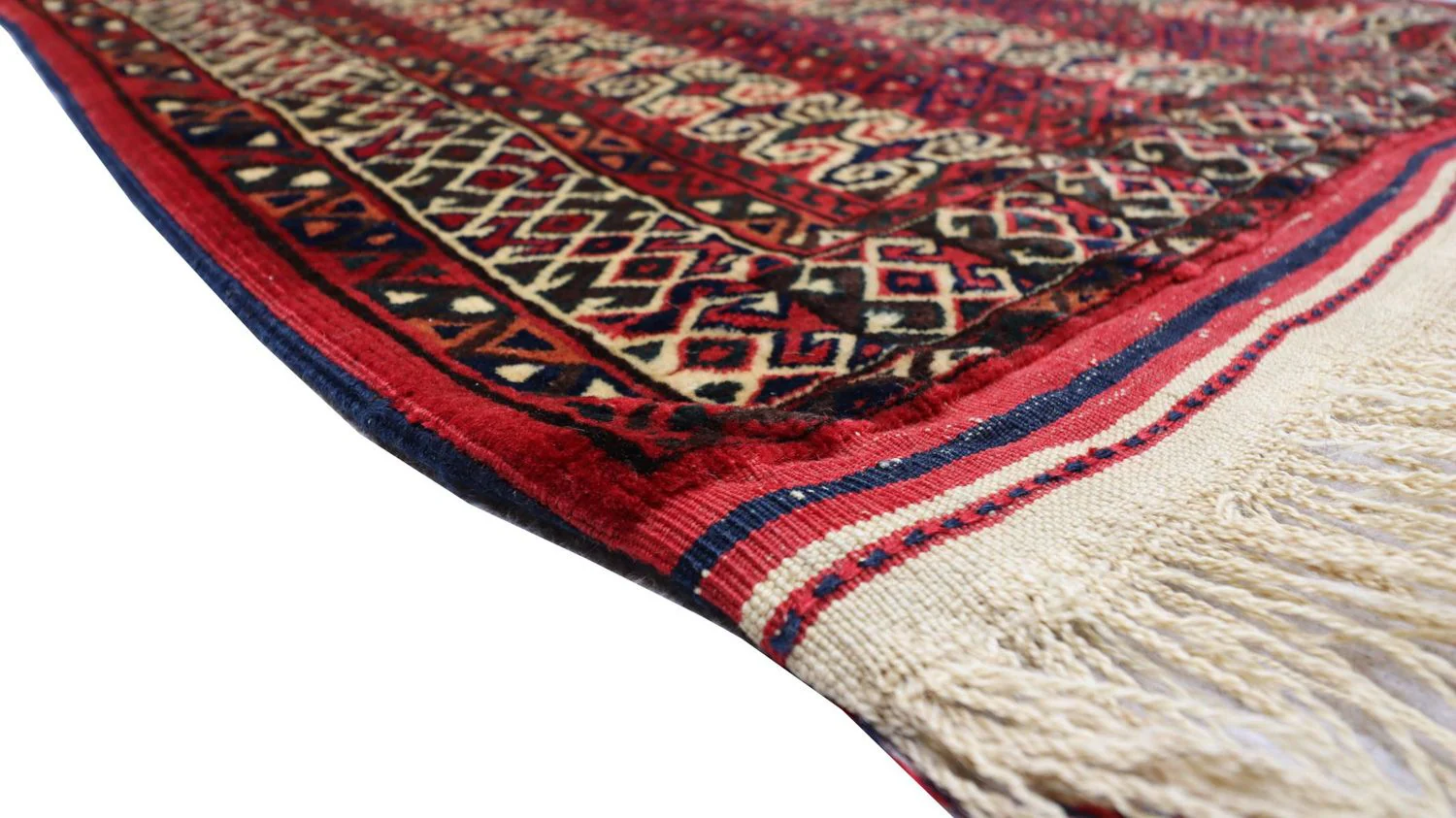 Belutsch Teppich 116 x 95 cm - dunkelrot - Image 3