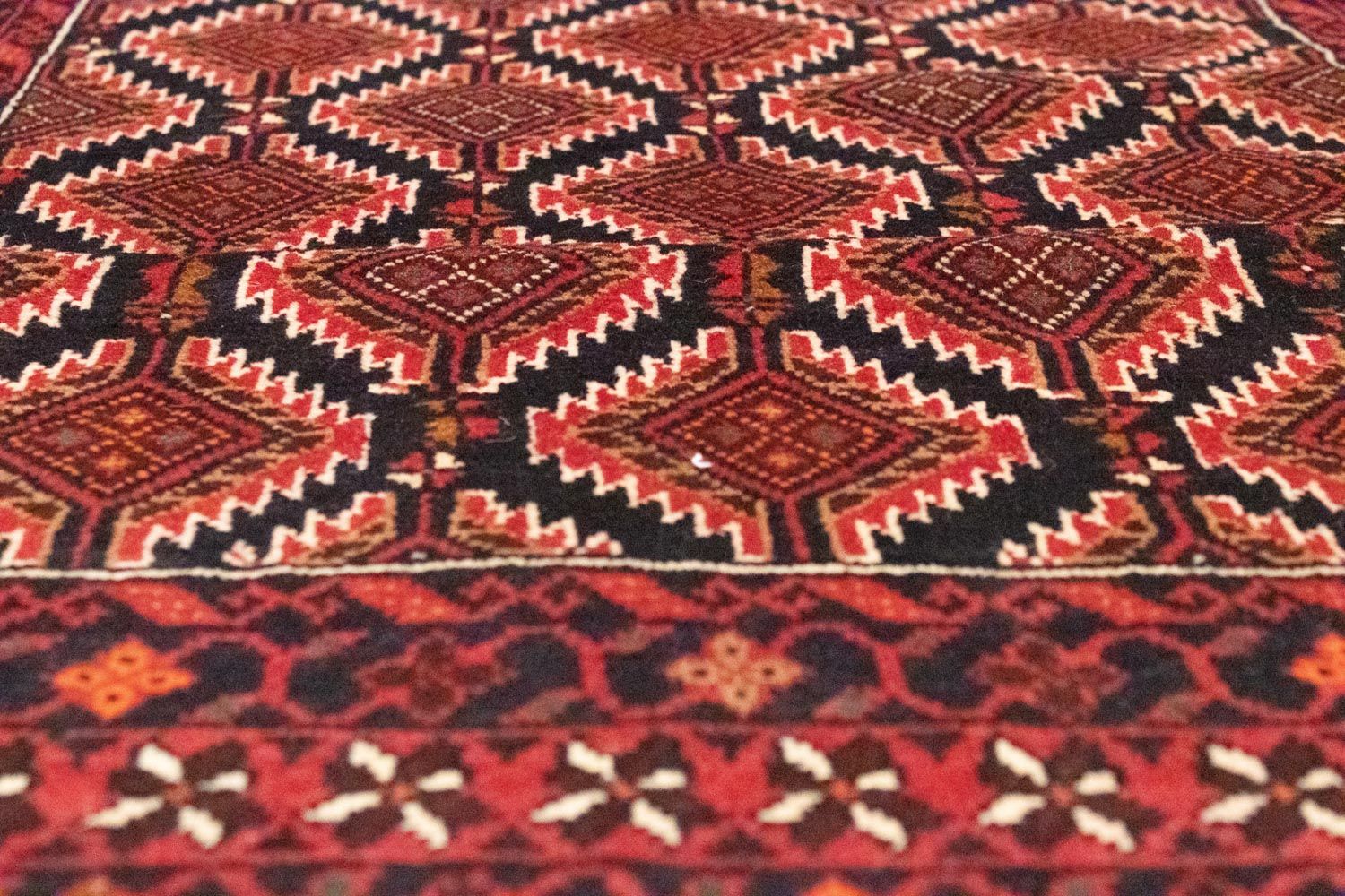 Belutsch Teppich 185 x 102 cm - rot - Image 2