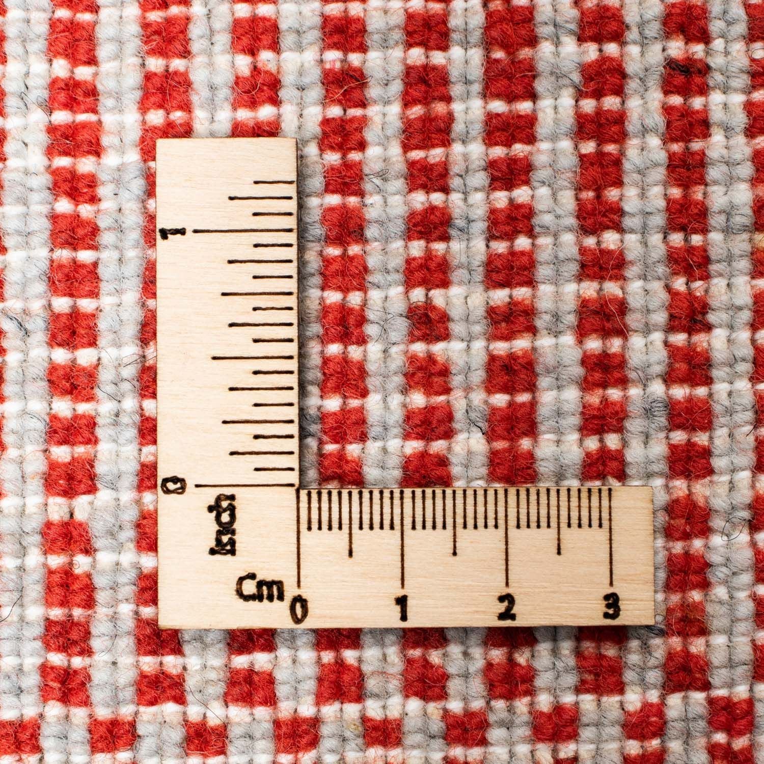 Designer Teppich 201 x 142 cm - rot - Image 6