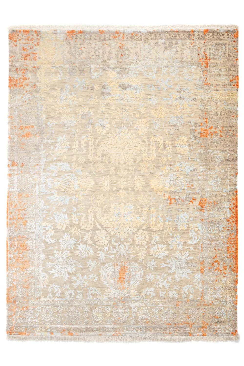 Designer Teppich 203 x 153 cm Teppichbrücke