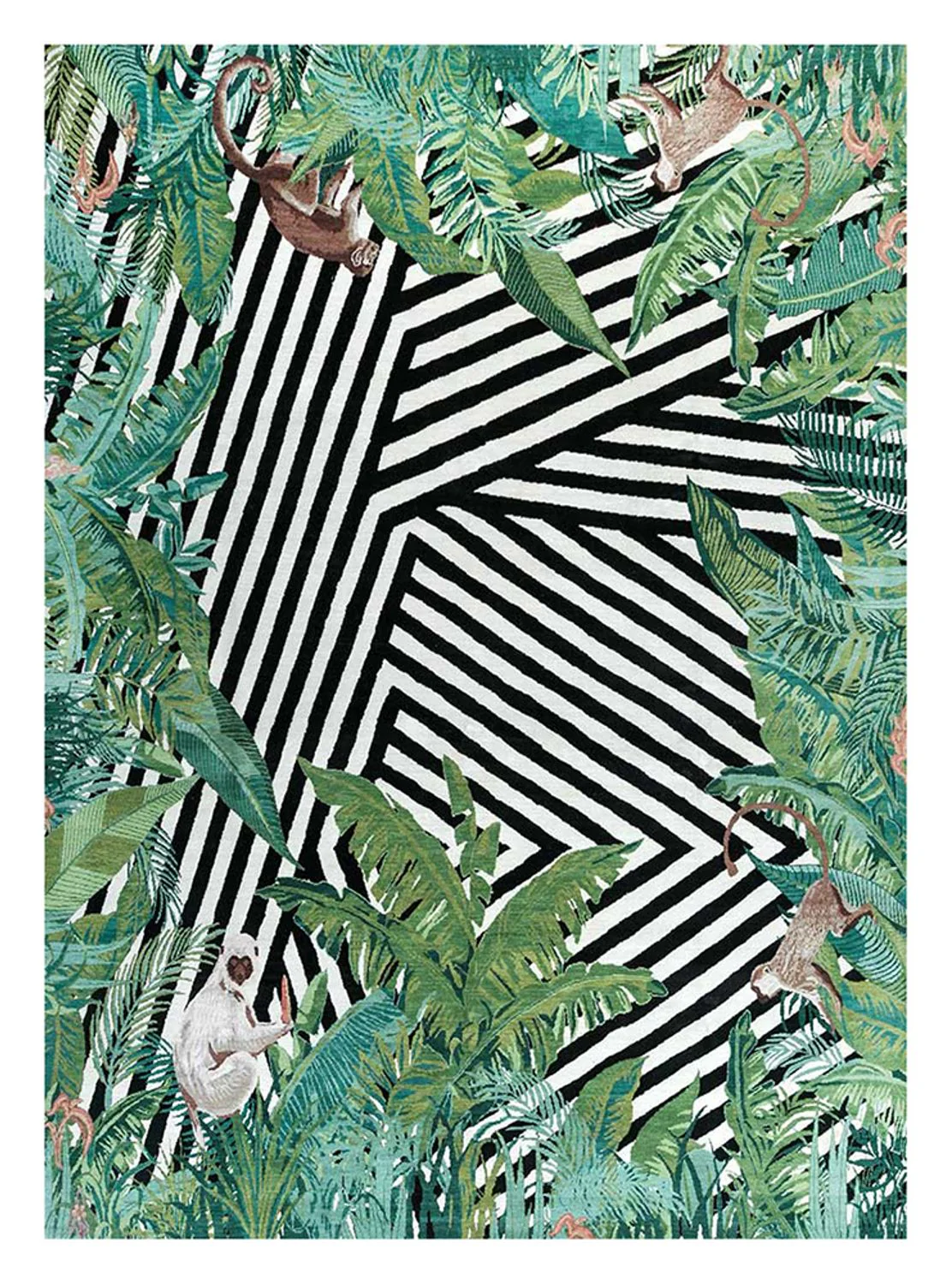 Designer Teppich - Bryan - rechteckig