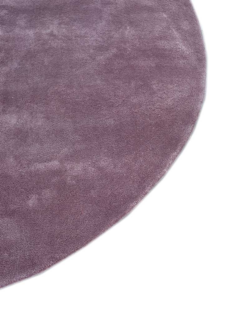 Designer Teppich rund - 180 x 180 cm - lila - Image 3