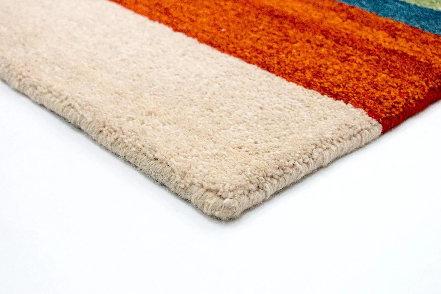 Gabbeh Teppich - Indus 196 x 139 cm - bunt - Image 3
