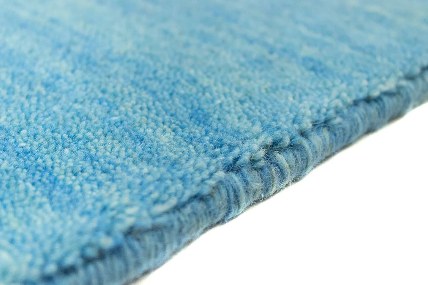 Gabbeh Teppich - Indus 400 x 80 cm - hellblau - Image 3