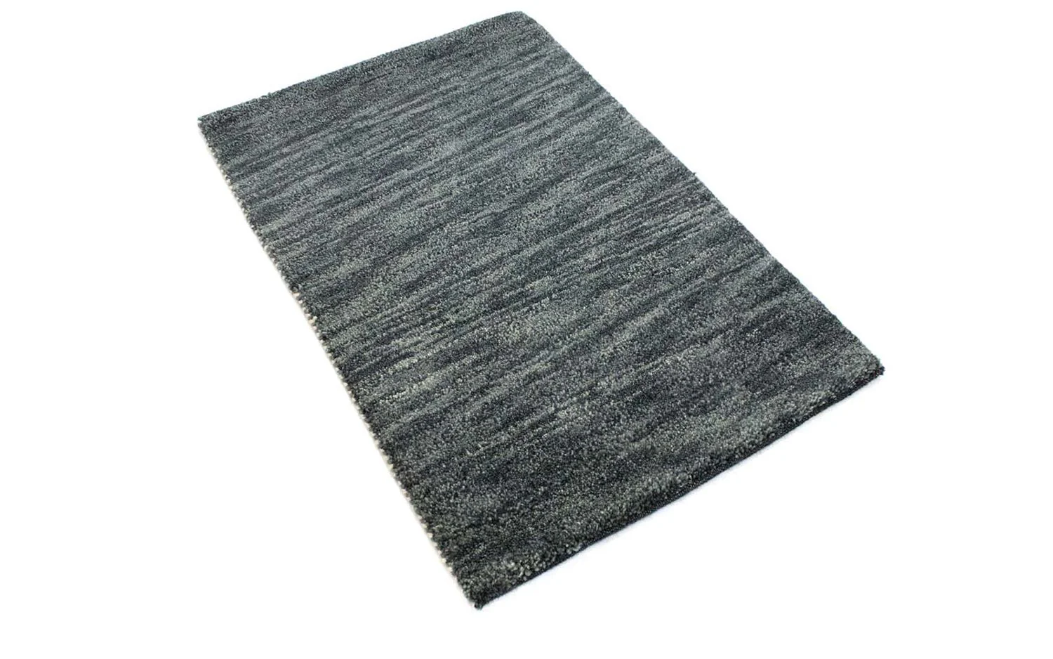 Gabbeh Teppich - Indus 90 x 60 cm - dunkelgrau - Image 3