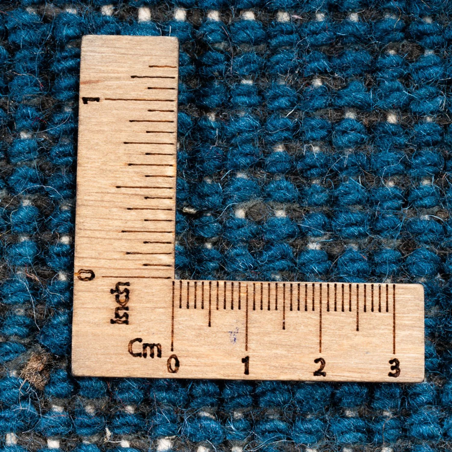 Gabbeh Teppich - Indus quadratisch  - 254 x 251 cm - blau - Image 6