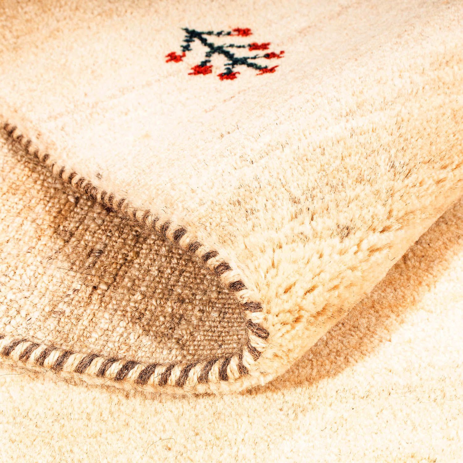 Gabbeh Teppich - Loribaft Indus 199 x 141 cm - hellbeige - Image 4
