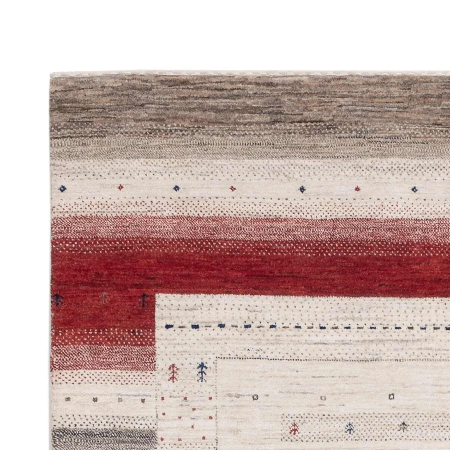 Indo Loribaft Teppich 207x153cm - Wollteppich - Image 3