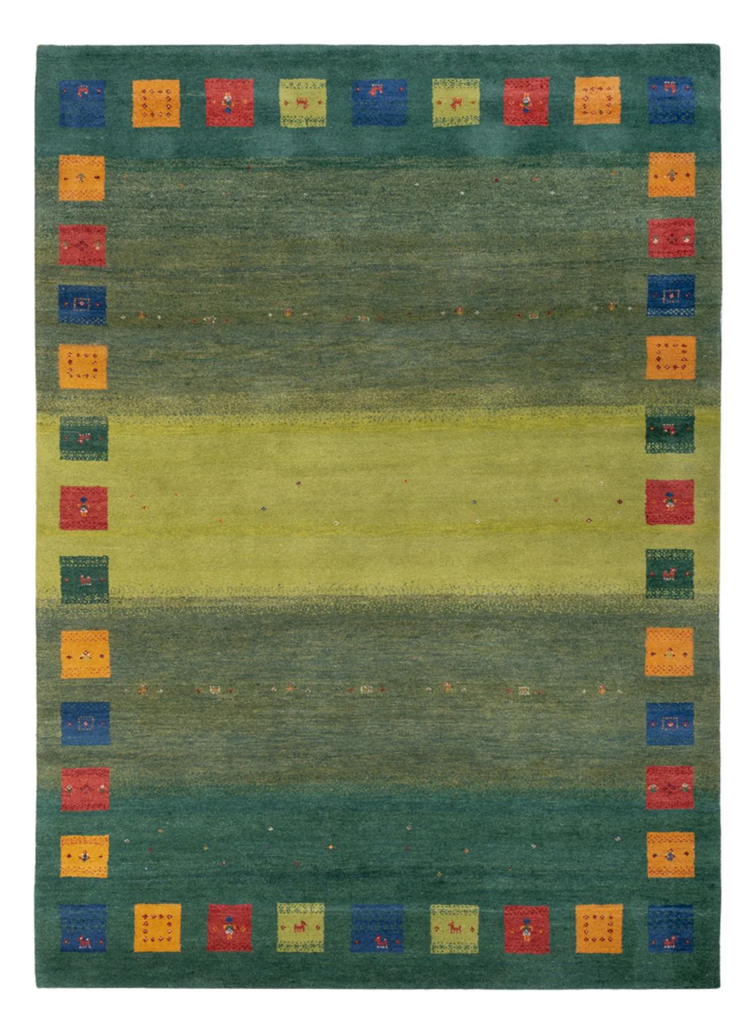 Indo Loribaft Teppich 240x170cm - Wollteppich