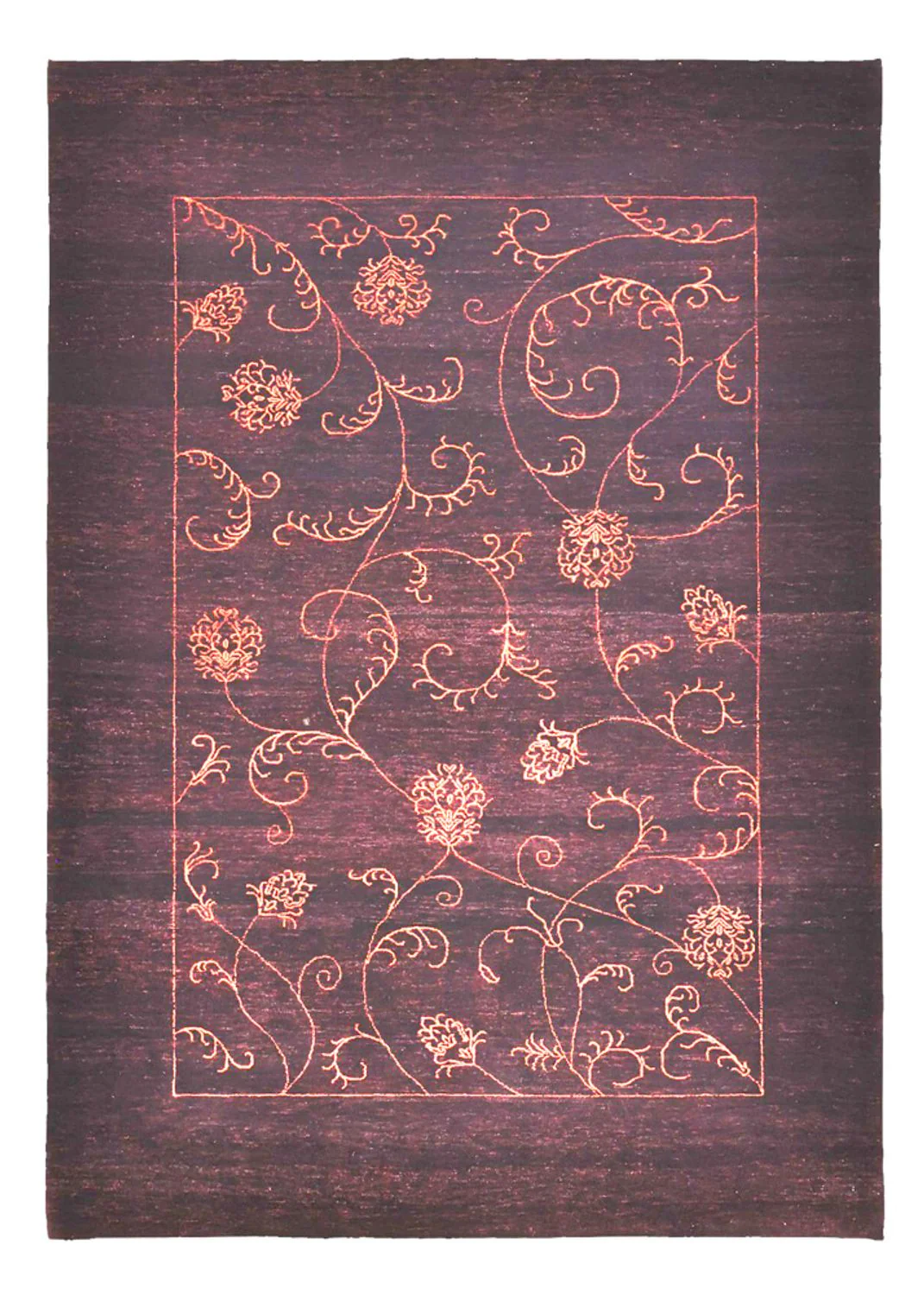 Indo Loribaft Teppich 240x173cm - Wollteppich