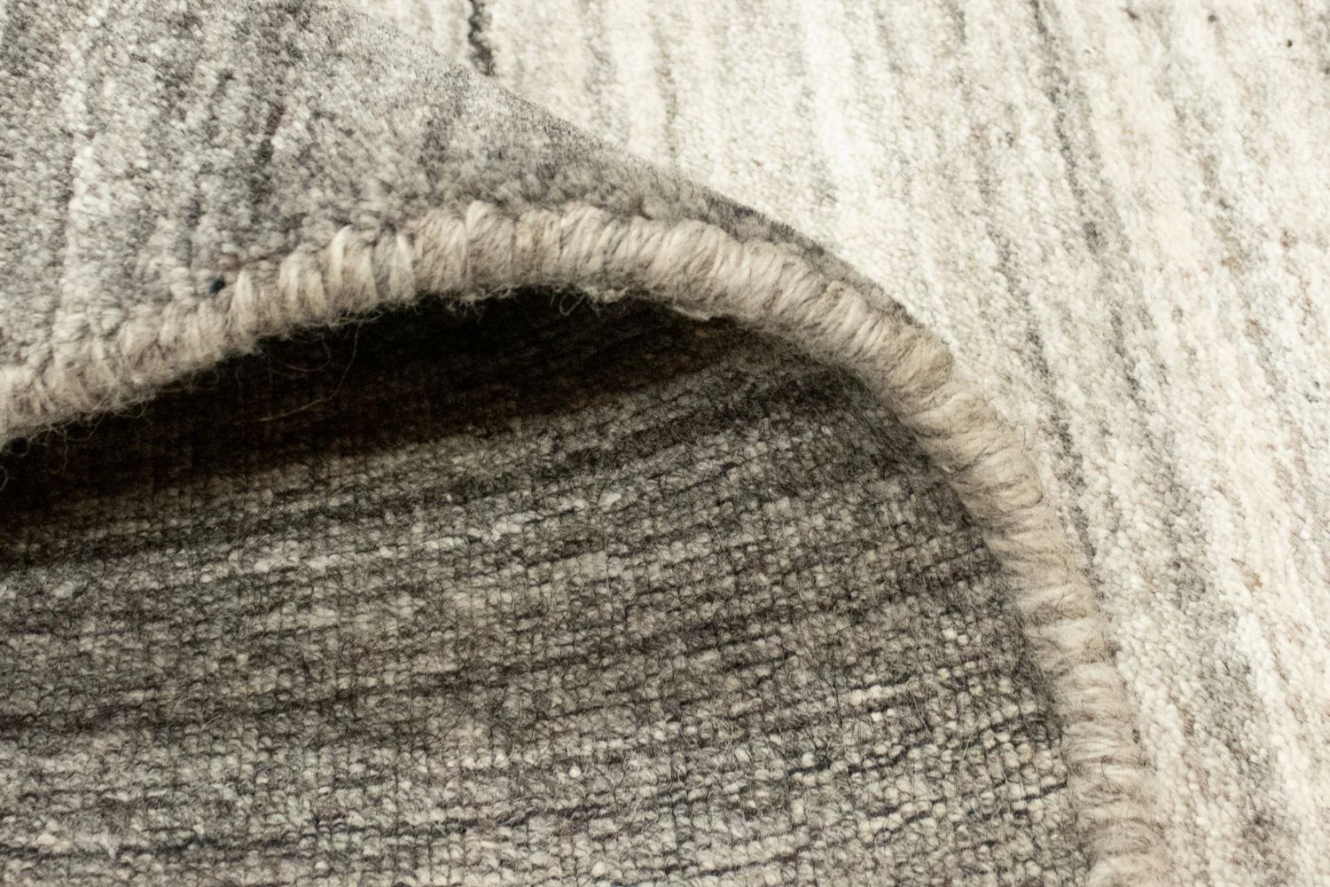 Gabbeh Teppich - Loribaft Perser 200 x 140 cm - grau - Image 2