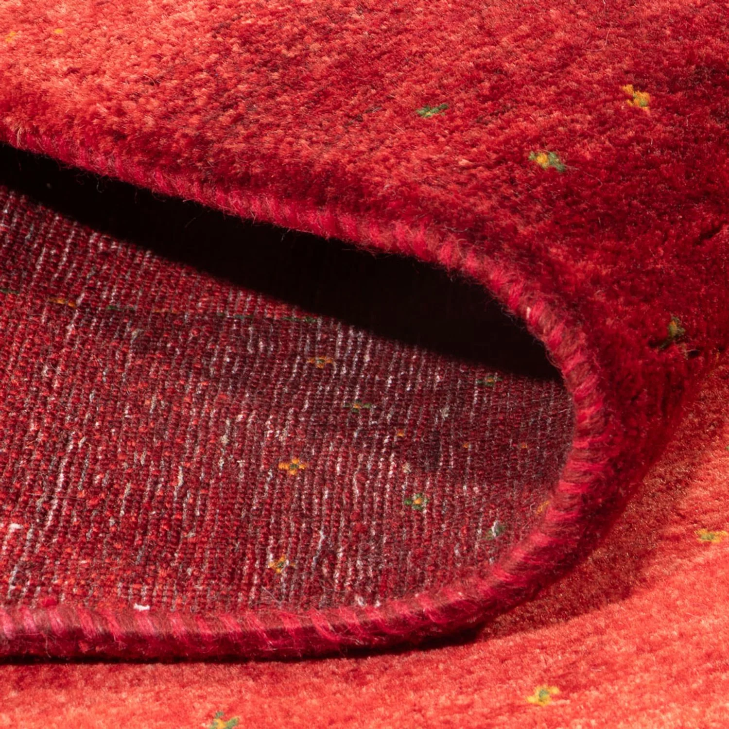 Gabbeh Teppich - Loribaft Perser - 245 x 180 cm - rot - Image 4