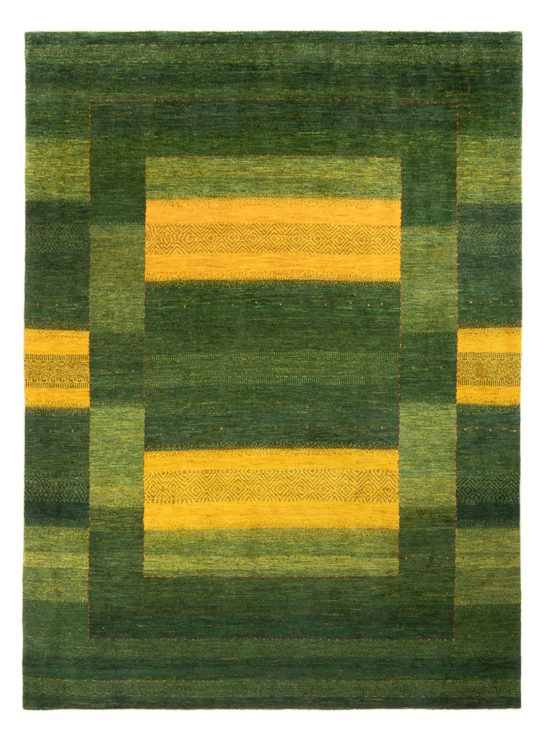 Gabbeh Teppich - Loribaft Perser - 289 x 214 cm - mehrfarbig