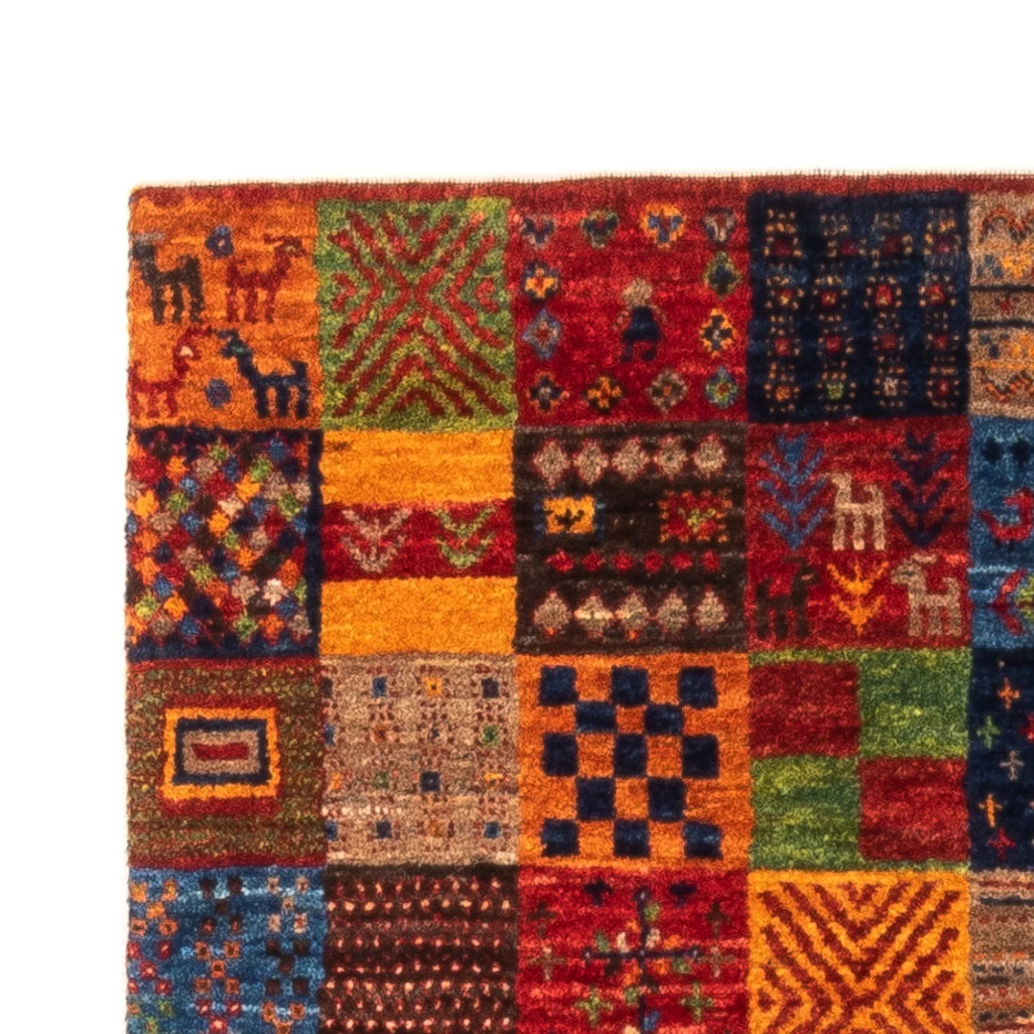 Gabbeh Teppich - Loribaft Perser - Royal - 124 x 80 cm - mehrfarbig - Image 3