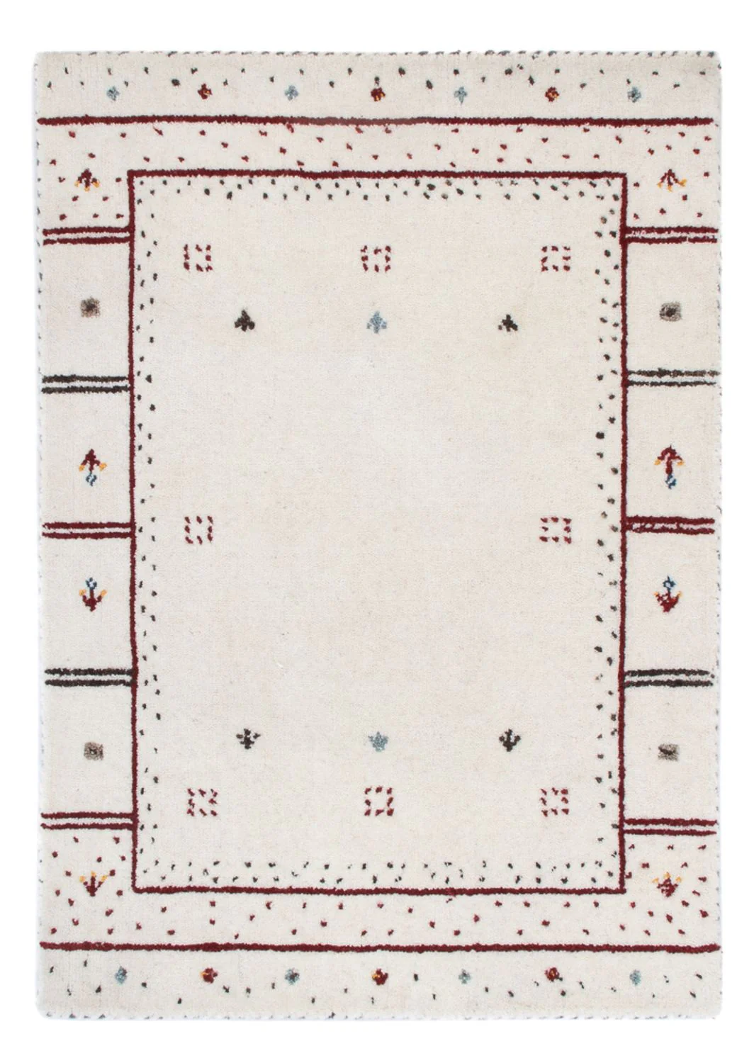 Loribaft Loom Teppich 90x60cm - Wollteppich