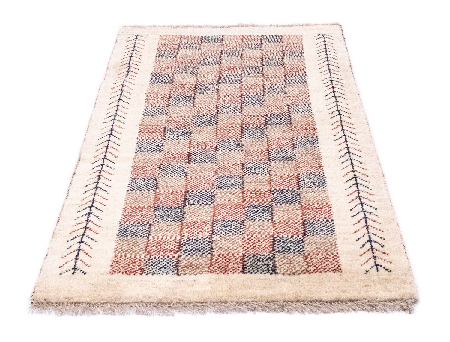 Gabbeh Teppich - Perser 135 x 80 cm - beige - Image 4