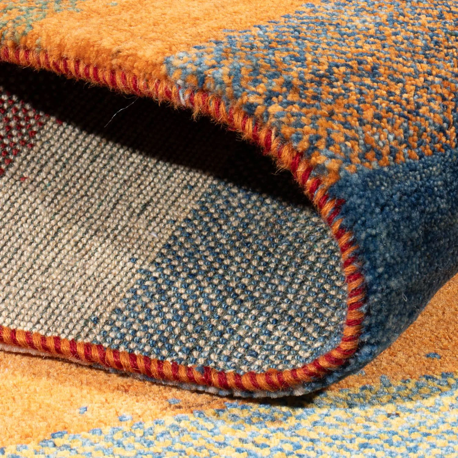 Gabbeh Persisch Teppich 180x120cm - Perserteppich Wollteppich - Image 4