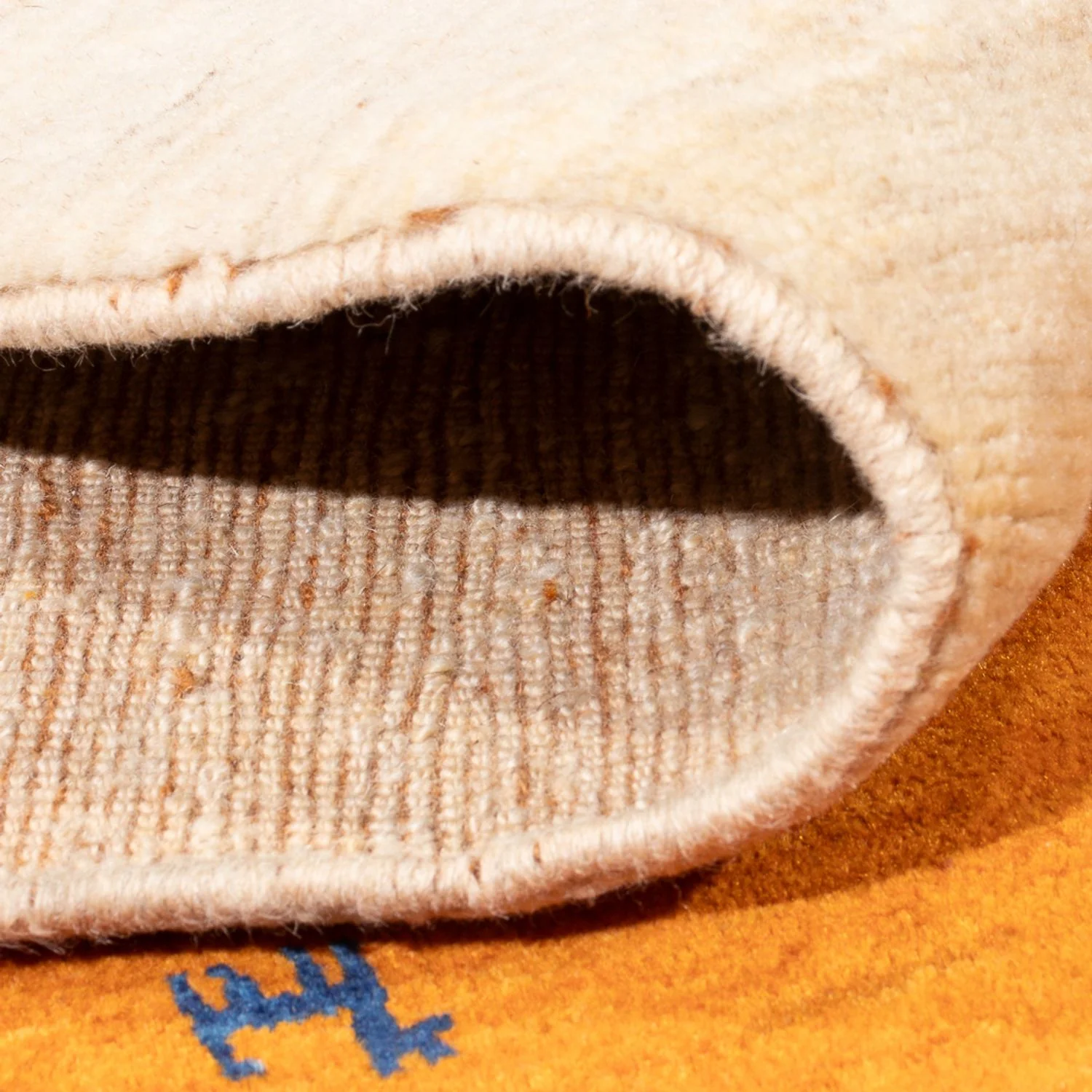 Gabbeh Persisch Teppich 196x153cm - Perserteppich Wollteppich - Image 4