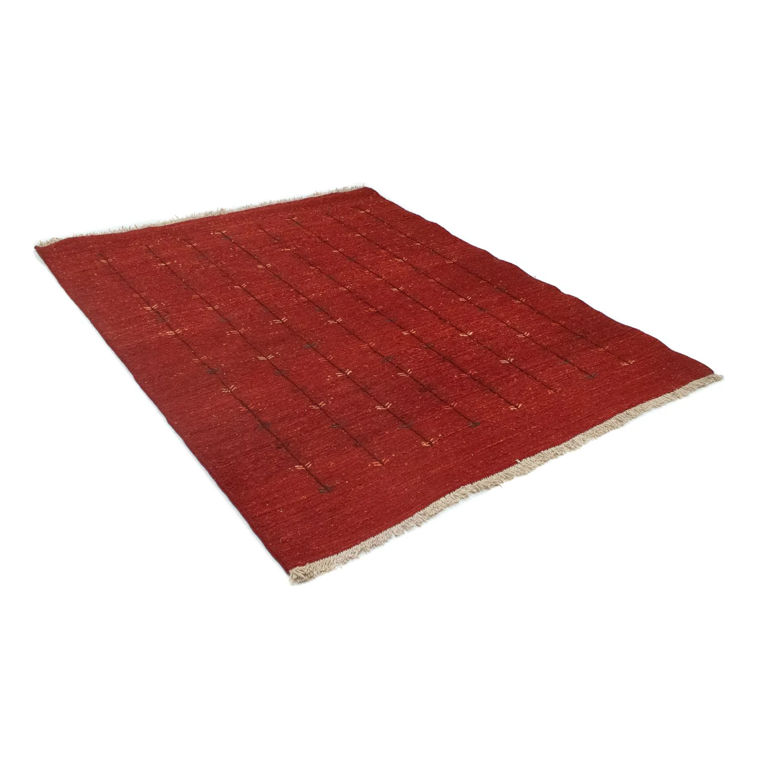 Gabbeh Teppich - Perser 200 x 150 cm - rot - Image 4