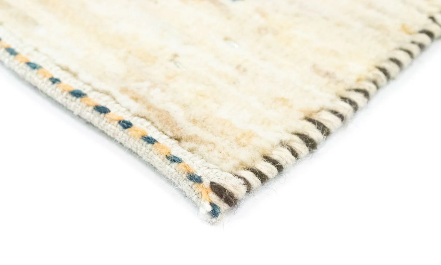 Gabbeh Teppich - Perser 60 x 40 cm - beige - Image 3
