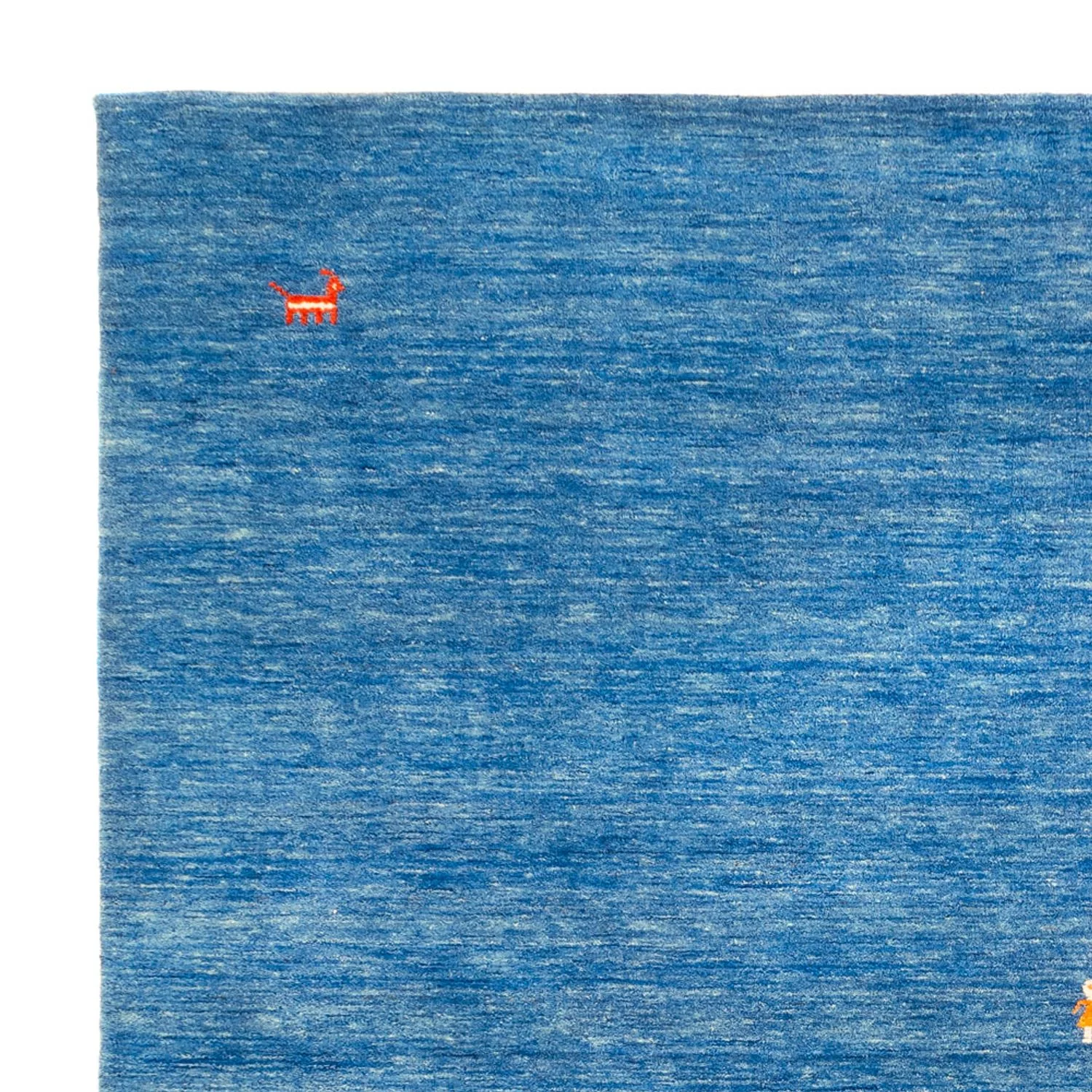 Gabbeh Teppich - Softy quadratisch - 250 x 250 cm - blau - Image 3