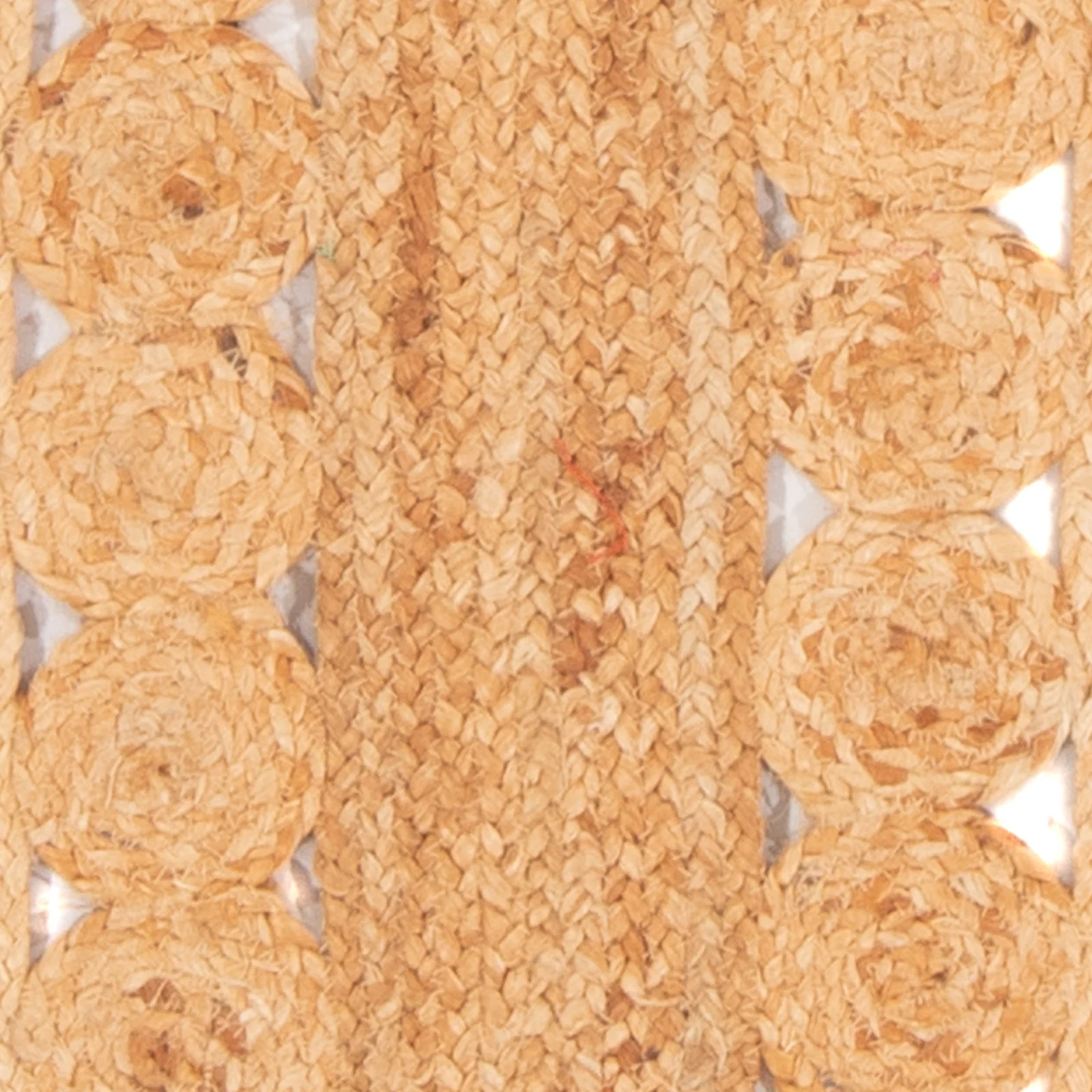 Juteteppich oval - 91 x 61 cm - natur - Image 2