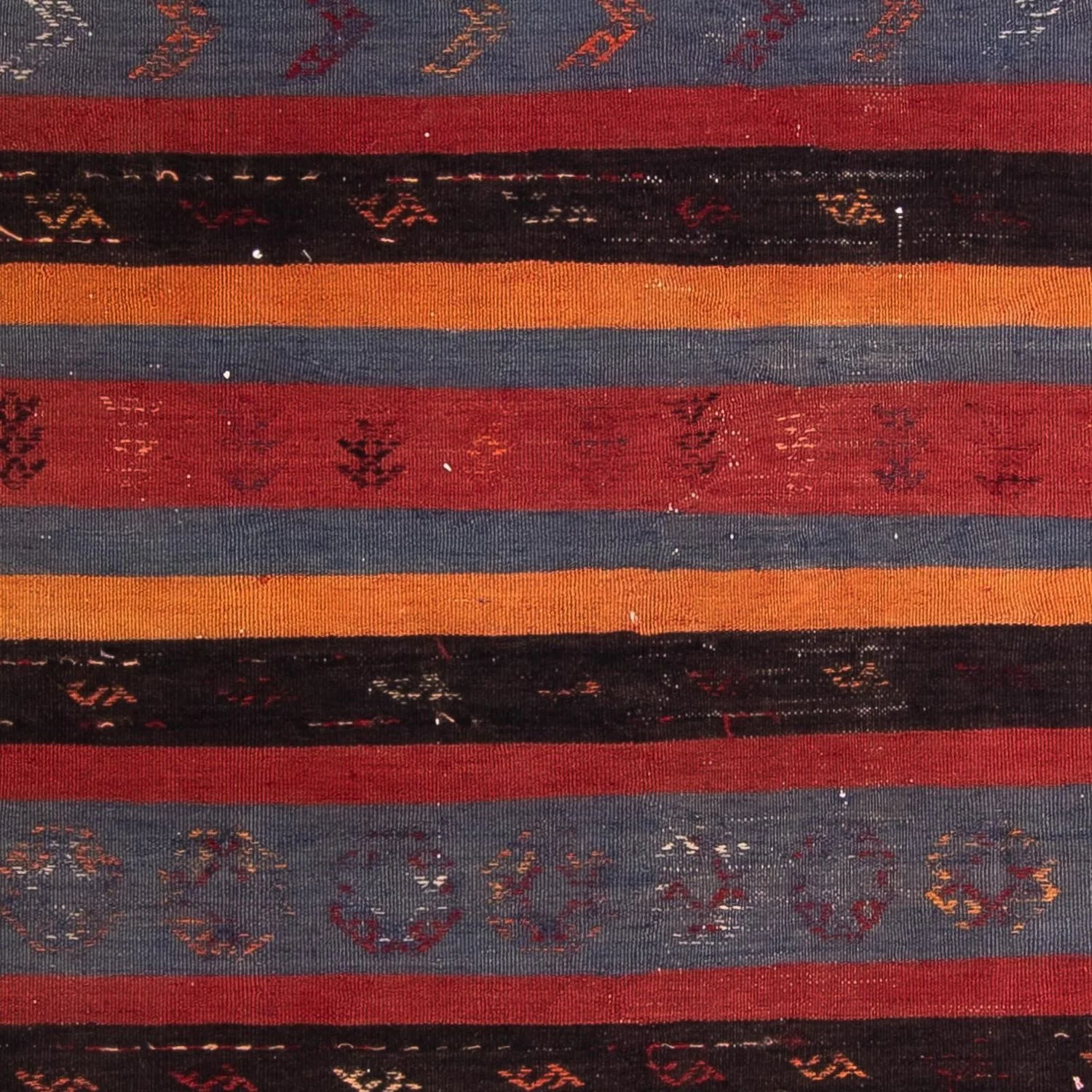 Kelim Teppich - Old 205 x 160 cm - mehrfarbig - Image 2