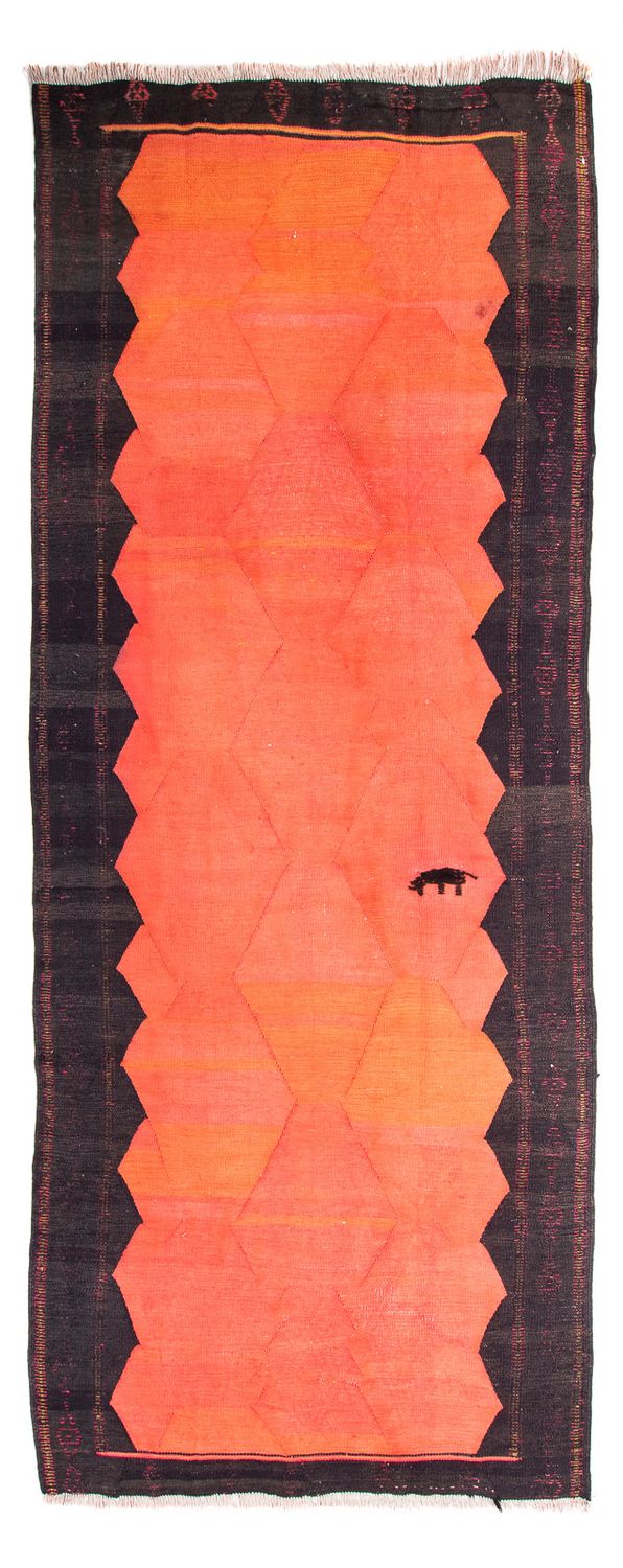 Kelim Teppich - Old 360 x 145 cm - mehrfarbig