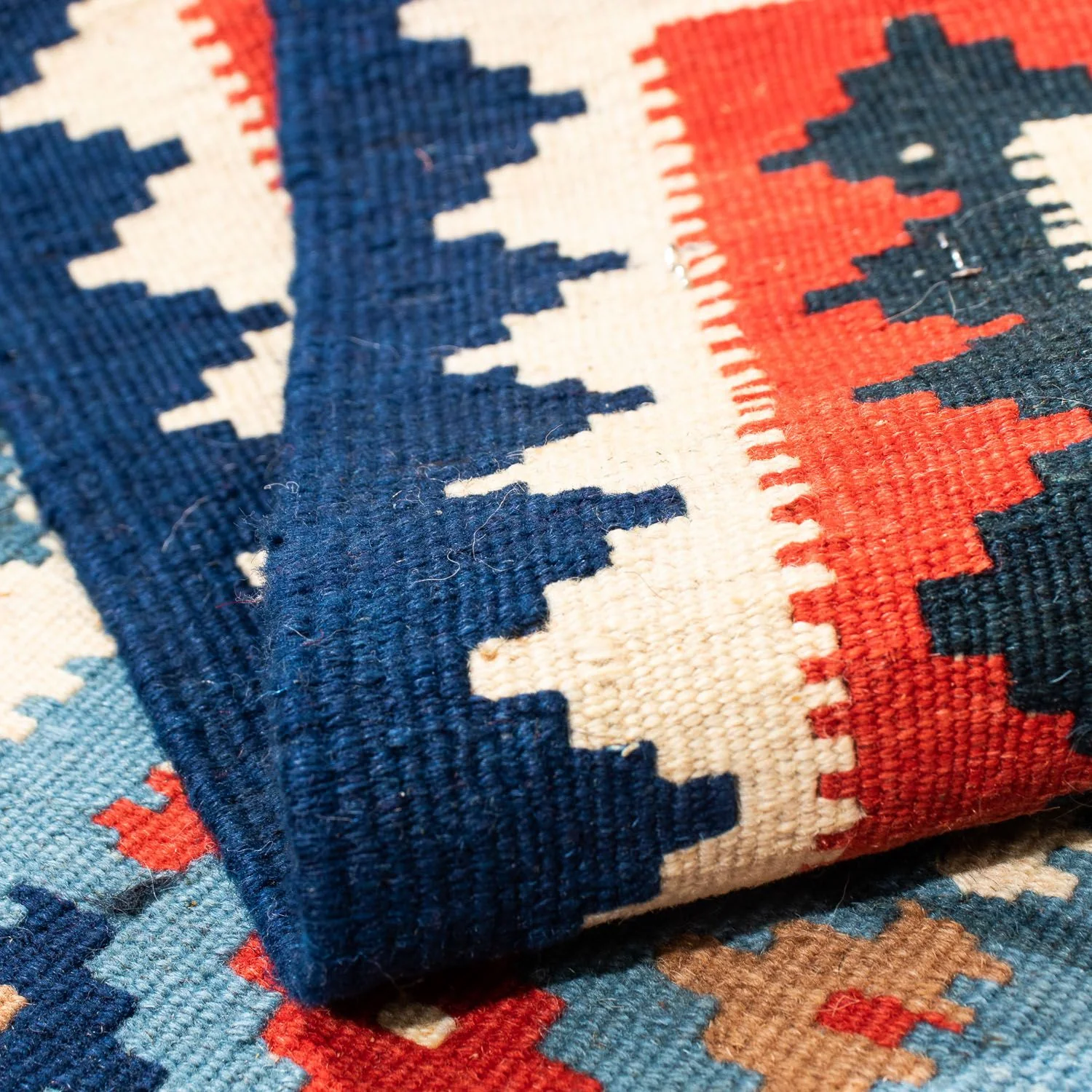 Kelim Fars Teppich 104x100cm - Image 4