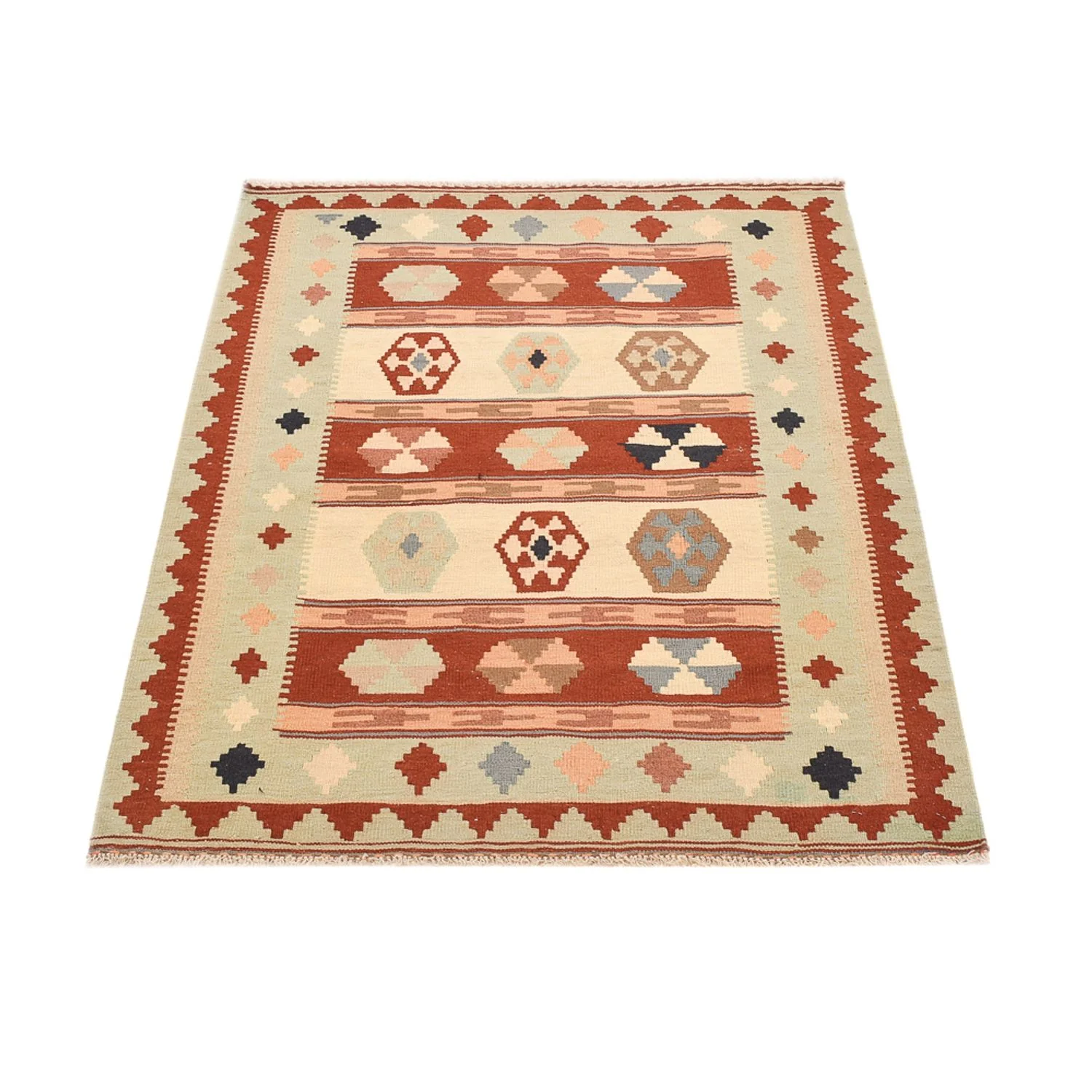 Kelim Fars Teppich 145x100cm - Image 5