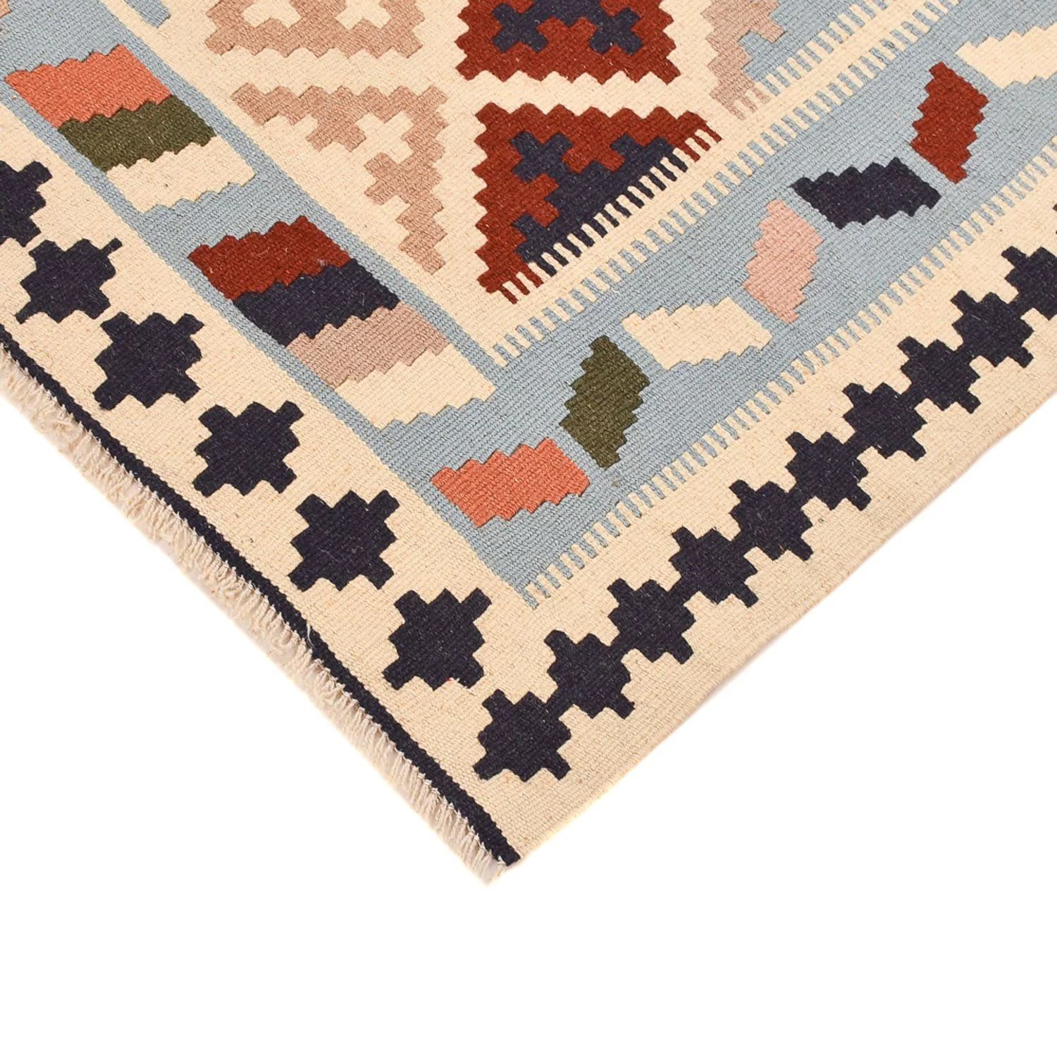 Kelim Teppich - Oriental - 147 x 103 cm - mehrfarbig - Image 2