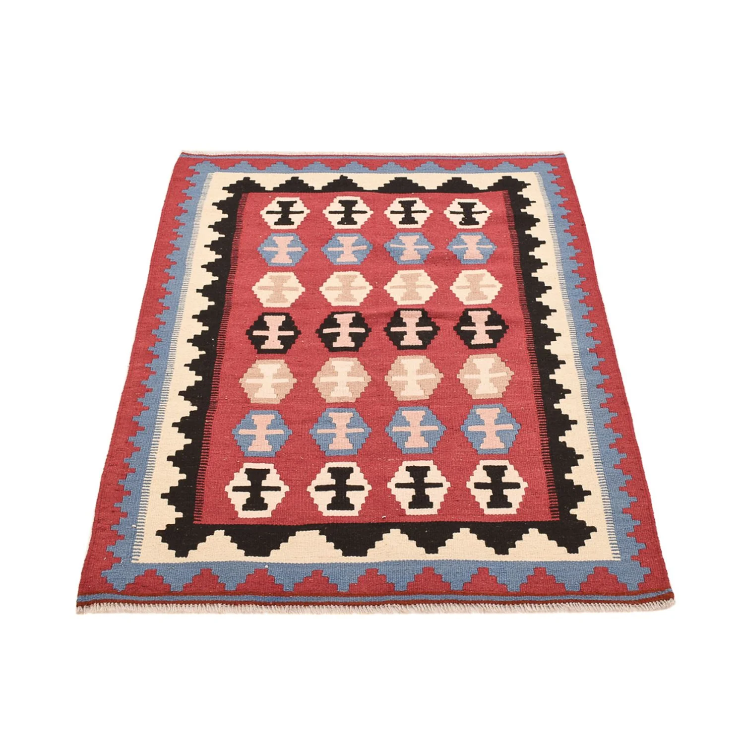 Kelim Teppich - Oriental - 150 x 98 cm - mehrfarbig - Image 5