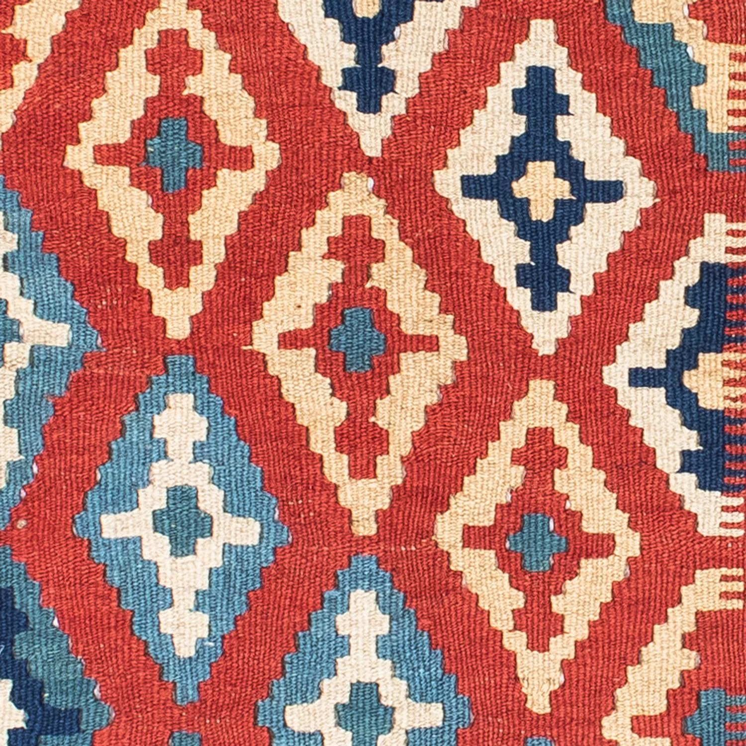 Kelim Teppich - Oriental 152 x 100 cm - rot - Image 2