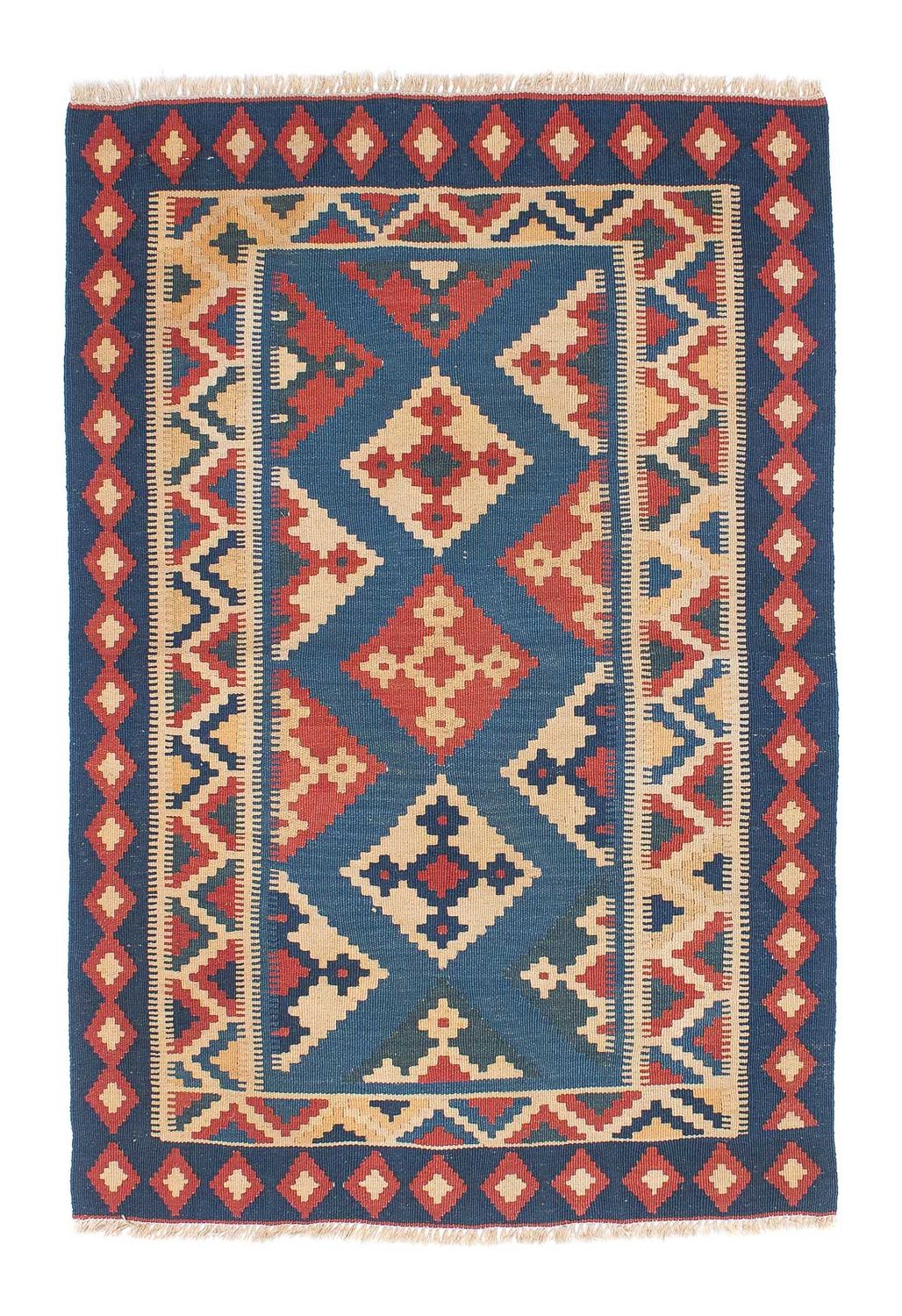 Kelim Teppich - Oriental 152 x 106 cm - mehrfarbig