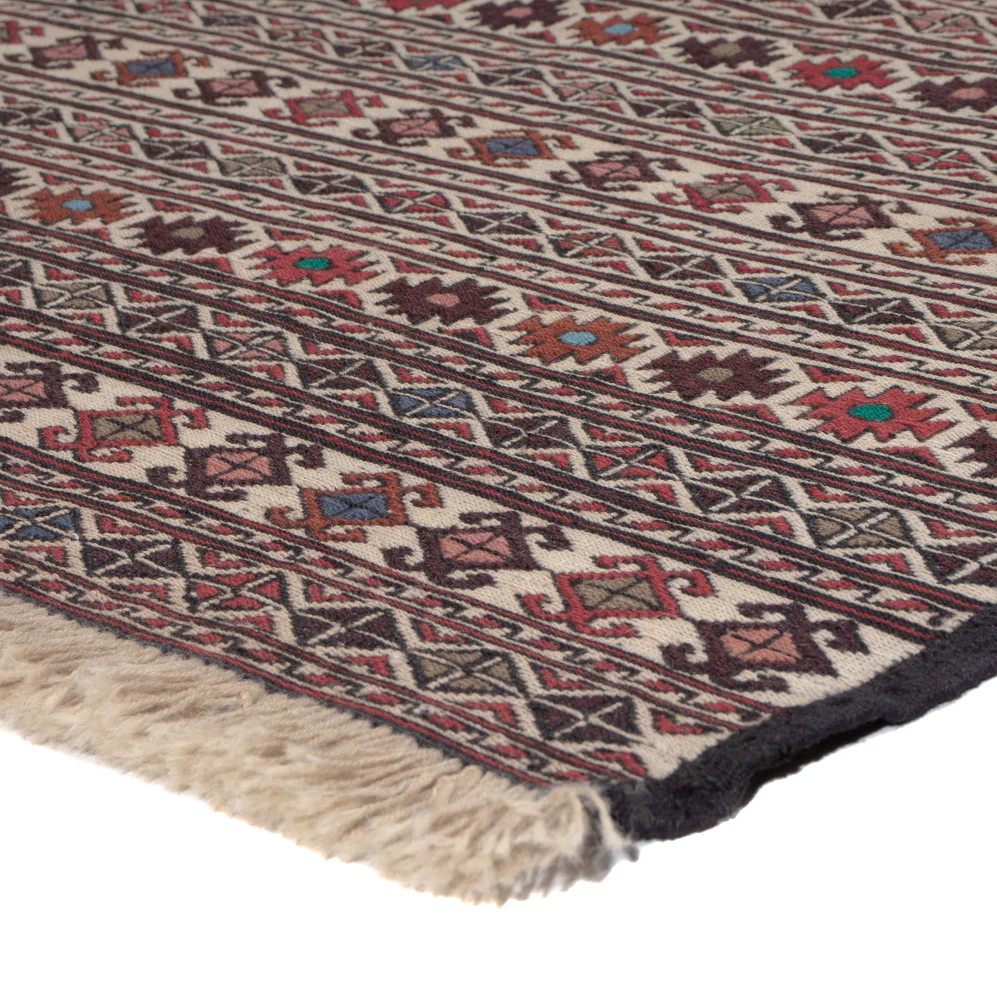 Kelim Afghan Teppich 195x132cm - Image 4