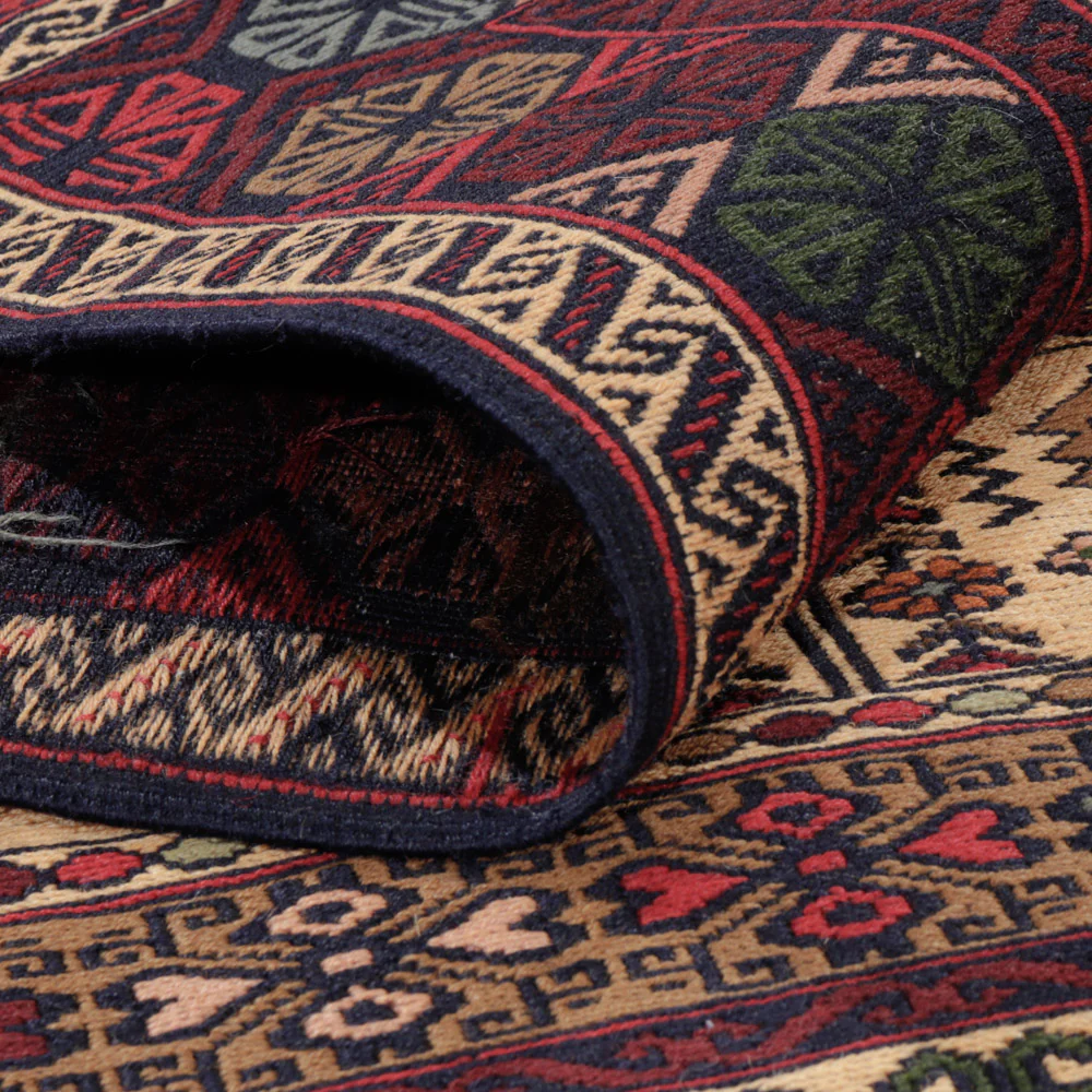 Kelim Afghan Teppich 200x129cm - Image 5
