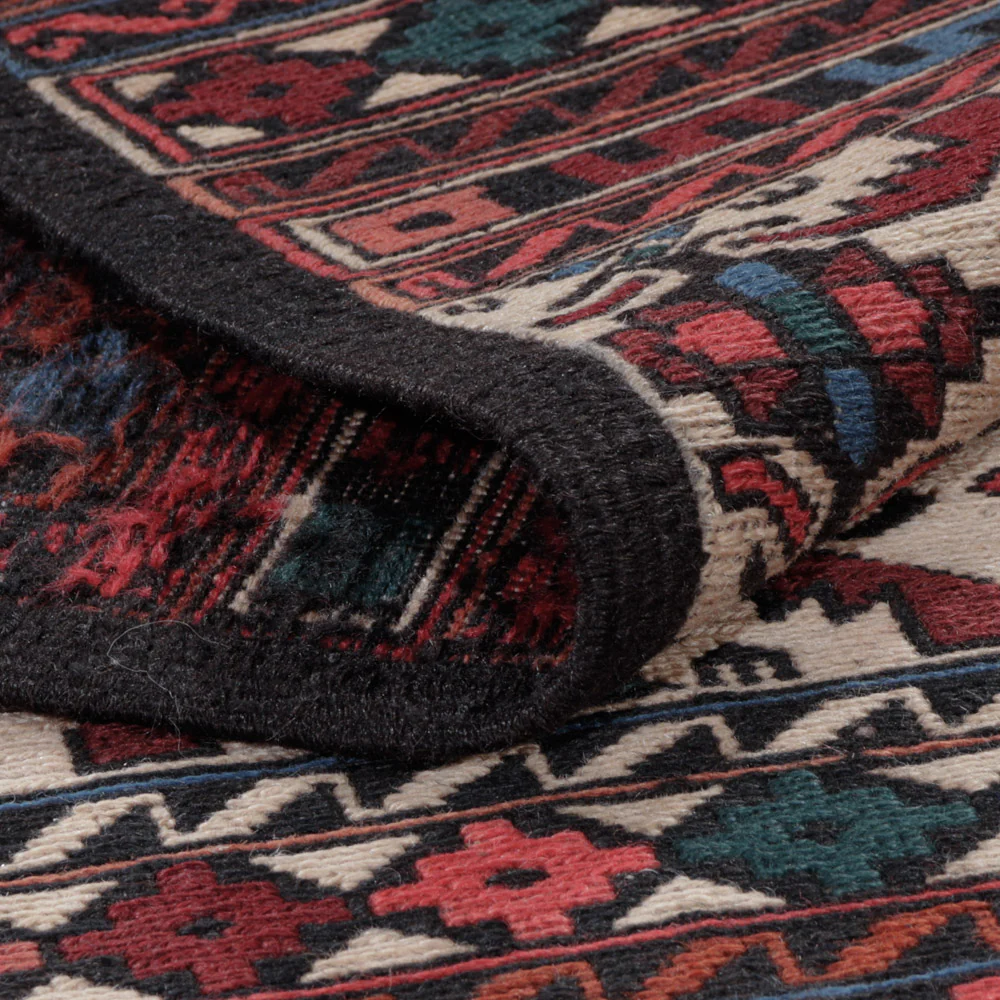 Kelim Afghan Teppich 207x118cm - Image 5