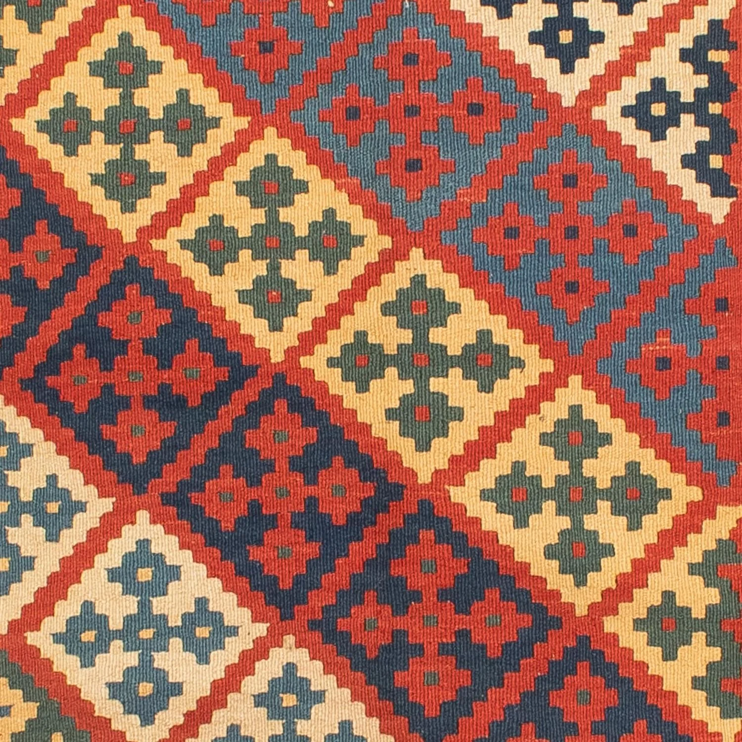 Kelim Teppich - Oriental 208 x 158 cm - mehrfarbig - Image 2